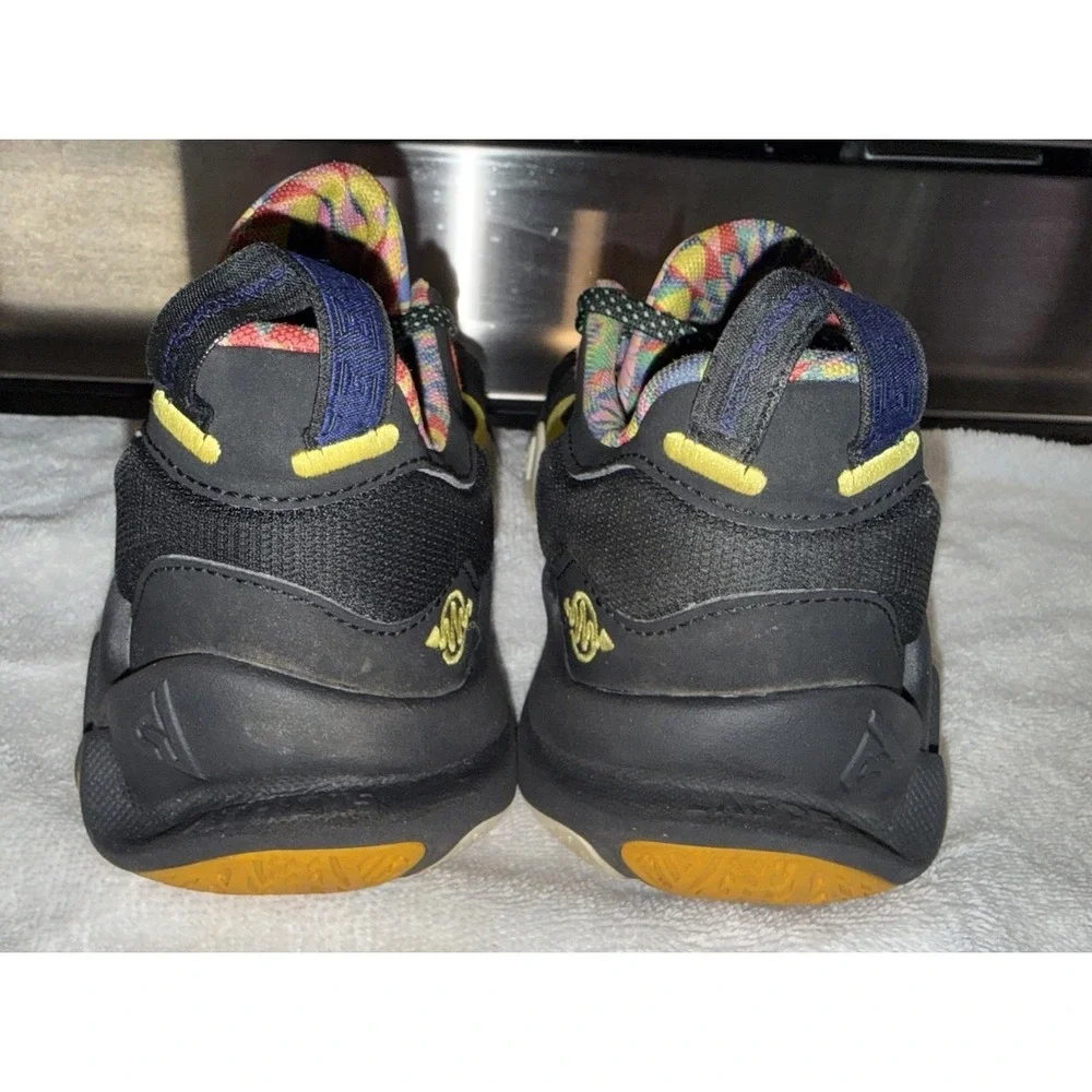 Nike Giannis Immortality 2 Black Athletic Shoes Sneakers Size Youth 5.5 - Picture 4 of 8